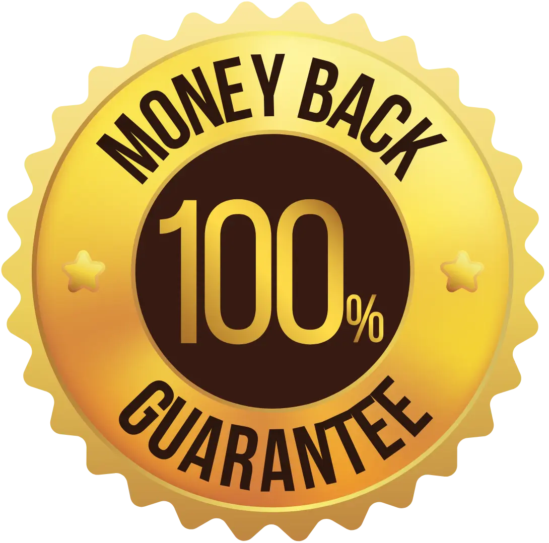 Alphacur Supplement guarantee badge